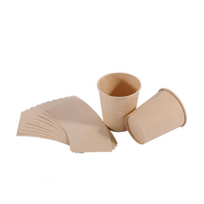 Biodegradable unbleached Bamboo Pulp Cup Paper for Cups