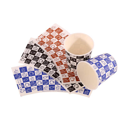 PE Coated Cup Paper Printed Cup Blanks