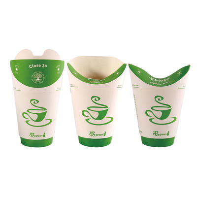 Butterfly new green paper cup